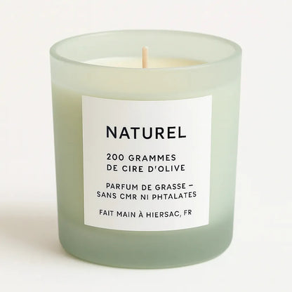 Bougie naturelle - Naturel